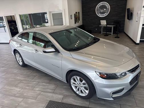 Silver 2018 Chevrolet Malibu LT