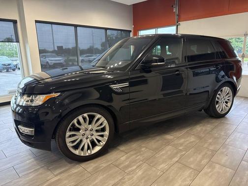 Black 2016 Land Rover Range Rover Sport Supercharged HSE