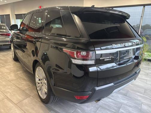 Black 2016 Land Rover Range Rover Sport Supercharged HSE