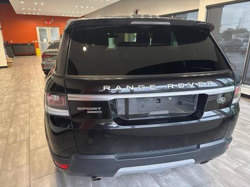Black 2016 Land Rover Range Rover Sport Supercharged HSE