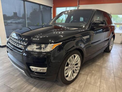 Black 2016 Land Rover Range Rover Sport Supercharged HSE