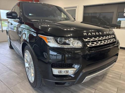 Black 2016 Land Rover Range Rover Sport Supercharged HSE