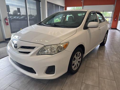 White 2012 Toyota Corolla L