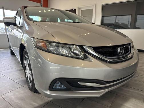 Silver 2015 Honda Civic Hybrid Base