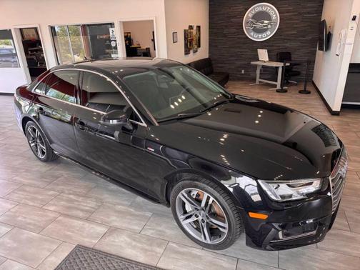 Black 2017 Audi A4 2.0T Prestige