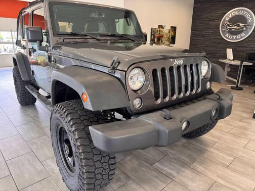 Granite Crystal Metallic Clearcoat 2017 Jeep Wrangler Unlimited Sport