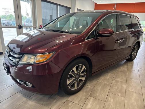 Burgundy 2016 Honda Odyssey Touring Elite