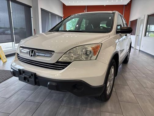 White 2008 Honda CR-V EX