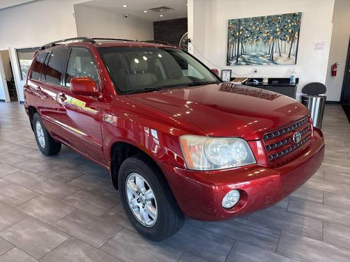 Sundown Red Pearl 2003 Toyota Highlander Limited