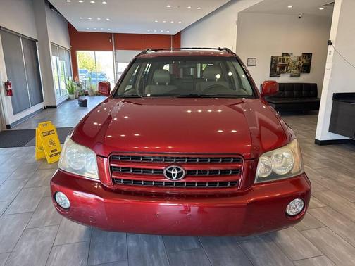 Sundown Red Pearl 2003 Toyota Highlander Limited