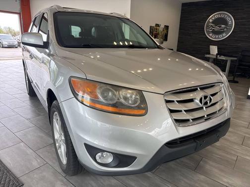 Moonstone Silver 2011 Hyundai SANTA FE Limited SUV