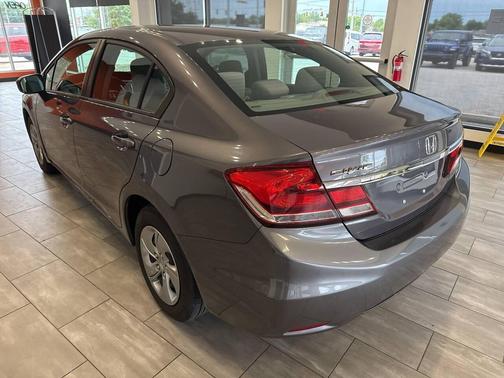 Gray 2014 Honda Civic LX