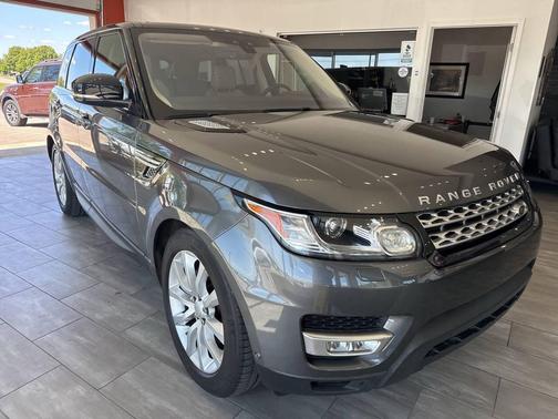 Gray 2017 Land Rover Range Rover Sport 3.0L Supercharged HSE