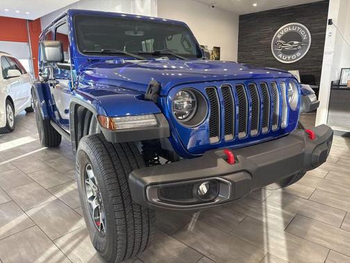 Ocean Blue Metallic Clearcoat 2020 Jeep Wrangler Unlimited Rubicon