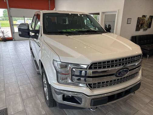 White 2018 Ford F-150 Lariat