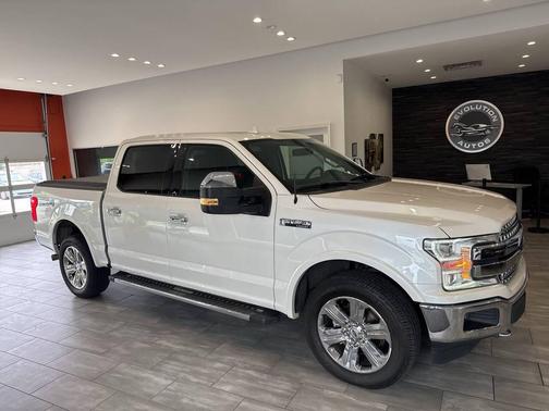 White 2018 Ford F-150 Lariat