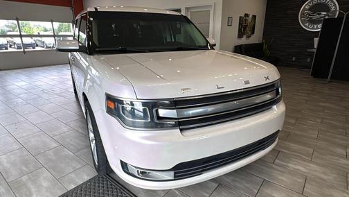 White 2018 Ford Flex Limited