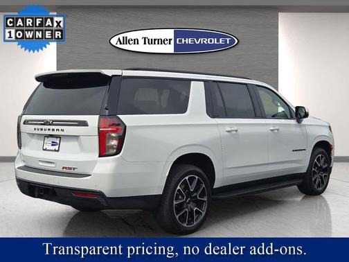 Summit White 2024 Chevrolet Suburban RST