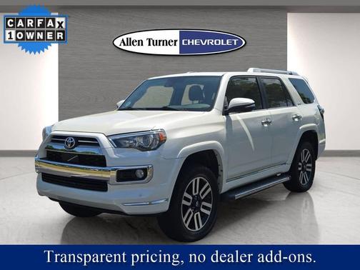 Blizzard Pearl 2020 Toyota 4Runner Limited
