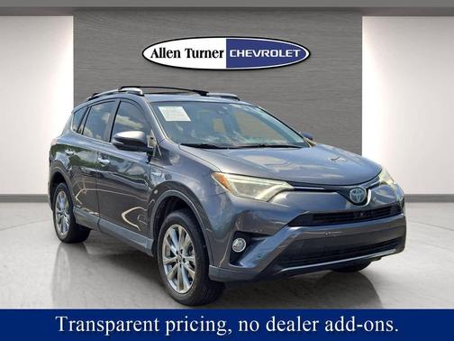 Magnetic Gray Metallic 2017 Toyota RAV4 Hybrid SE