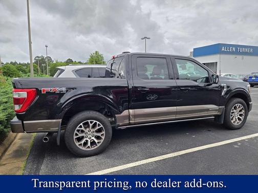 Agate Black Metallic 2023 Ford F-150 King Ranch