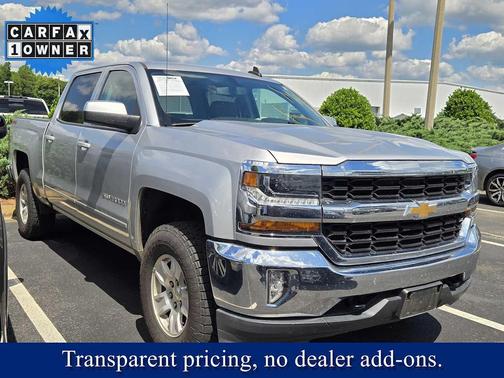 Silver Ice Metallic 2018 Chevrolet Silverado 1500 1LT