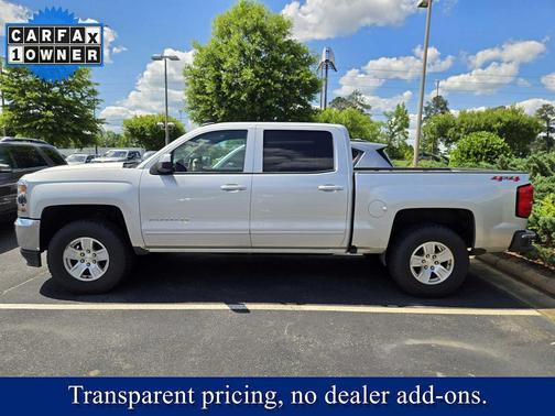 Silver Ice Metallic 2018 Chevrolet Silverado 1500 1LT