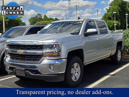 Silver Ice Metallic 2018 Chevrolet Silverado 1500 1LT
