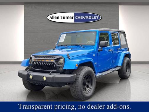 2016 Jeep Wrangler Unlimited Sahara