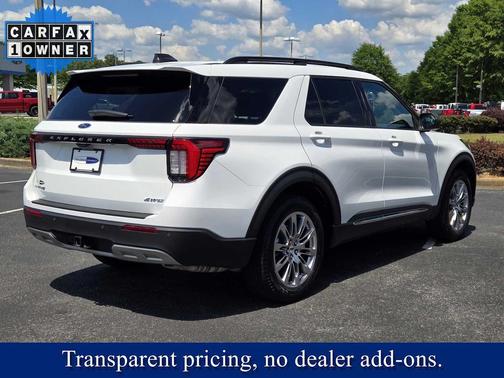 Oxford White 2025 Ford Explorer Active