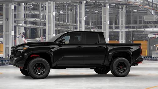 Black 2026 Toyota Tacoma Hybrid TRD Pro