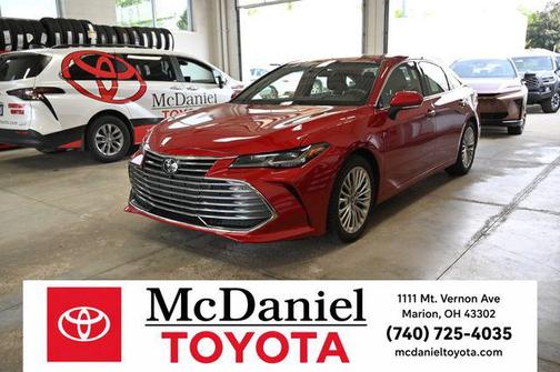Supersonic Red 2021 Toyota Avalon Limited
