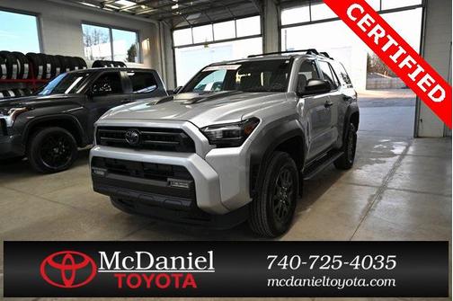 Silver 2025 Toyota 4Runner SR5 SUV