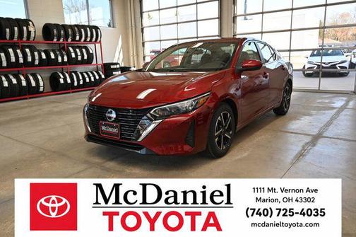 Scarlet Ember Tintcoat 2024 Nissan Sentra SV