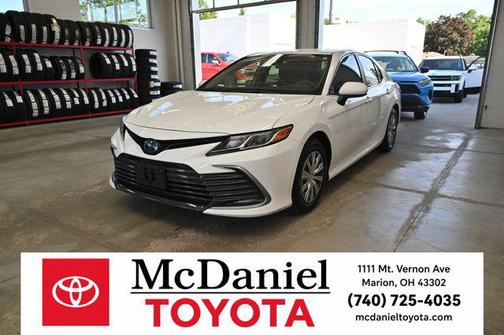 White 2022 Toyota Camry LE