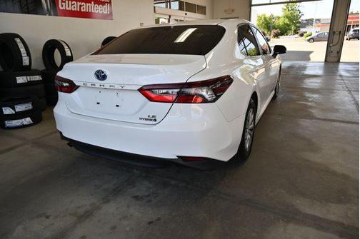 White 2022 Toyota Camry LE