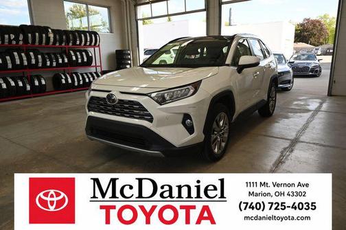 Blizzard Pearl 2019 Toyota RAV4 Limited