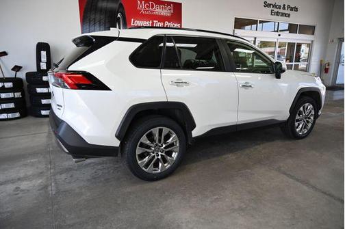 Blizzard Pearl 2019 Toyota RAV4 Limited