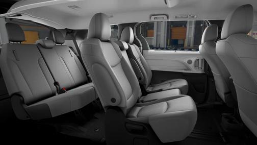 Black 2026 Toyota Sienna LE