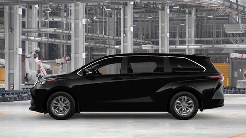 Black 2026 Toyota Sienna LE