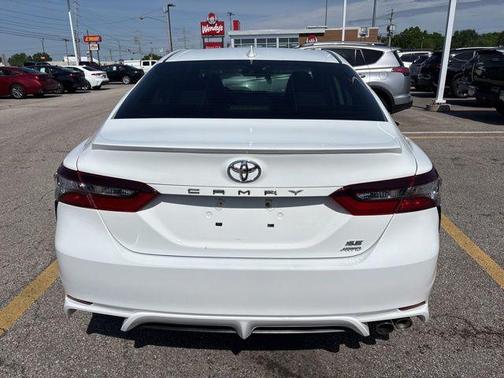 White 2022 Toyota Camry SE