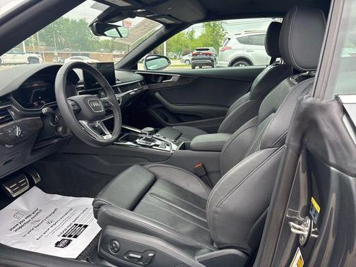 Daytona Gray Pearl Effect/Black Roof 2024 Audi S5 3.0T Premium Plus