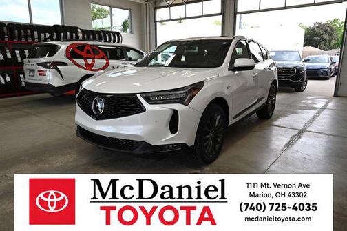 Platinum White Pearl 2023 Acura RDX A-Spec Advance Package