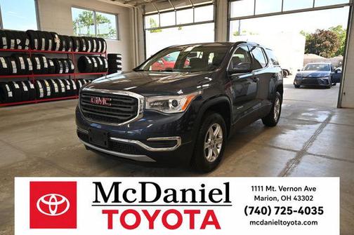 Blue Steel Metallic 2019 GMC Acadia SLE-1