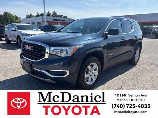 Blue Steel Metallic 2019 GMC Acadia SLE-1