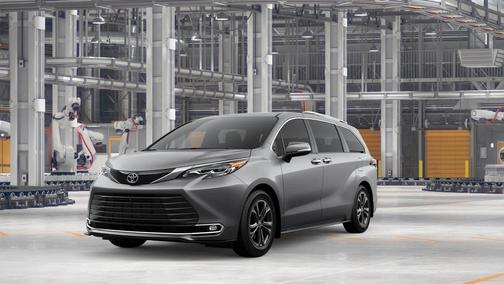 Gray 2026 Toyota Sienna Platinum