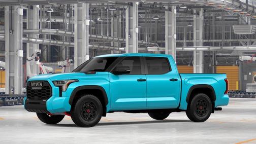 Teal 2026 Toyota Tundra Hybrid TRD Pro