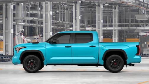Teal 2026 Toyota Tundra Hybrid TRD Pro