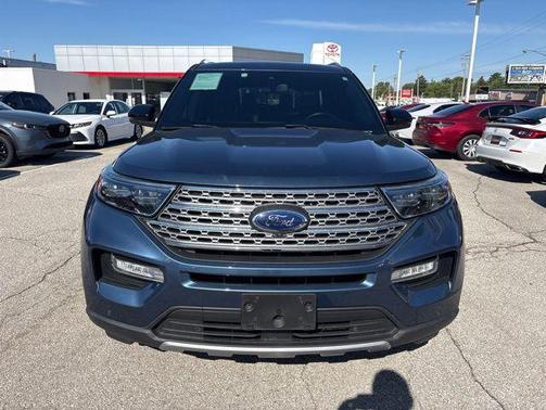 Blue Metallic 2020 Ford Explorer Limited