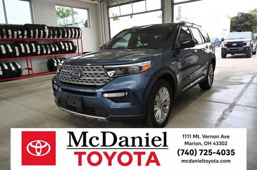 Blue Metallic 2020 Ford Explorer Limited